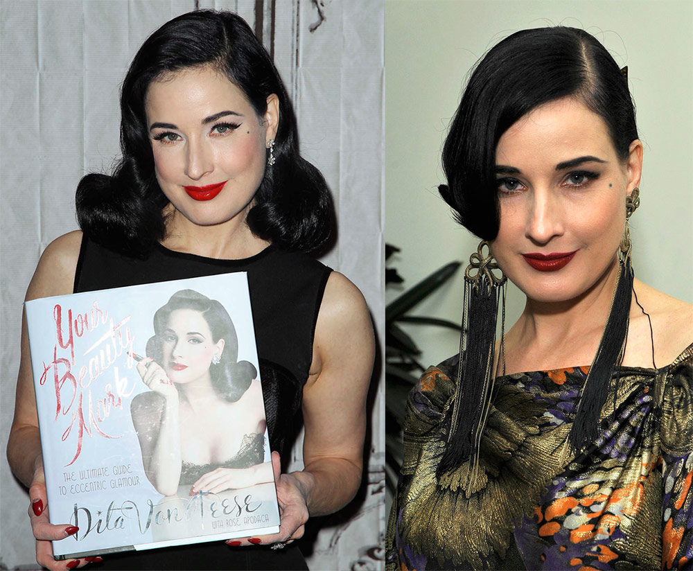 Dita von Teese's style and makeup