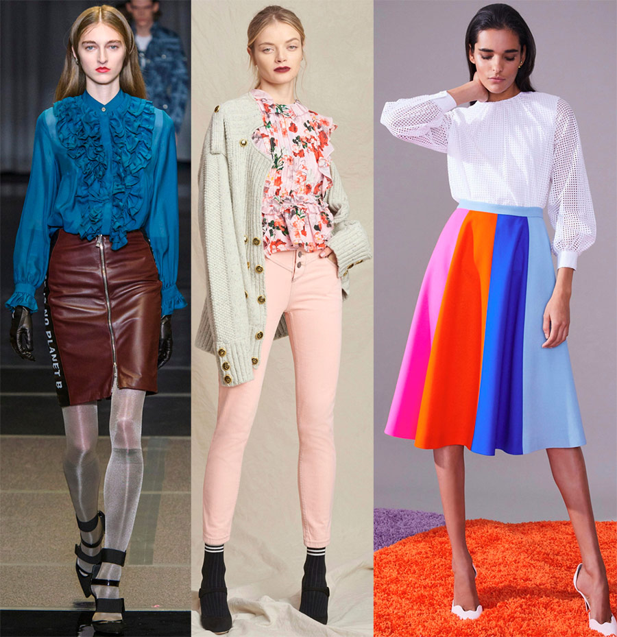 46 blouses for fall and winter 2024-2025 from fashion brands