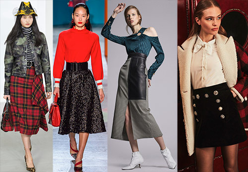 Fashionable skirts for autumn and winter