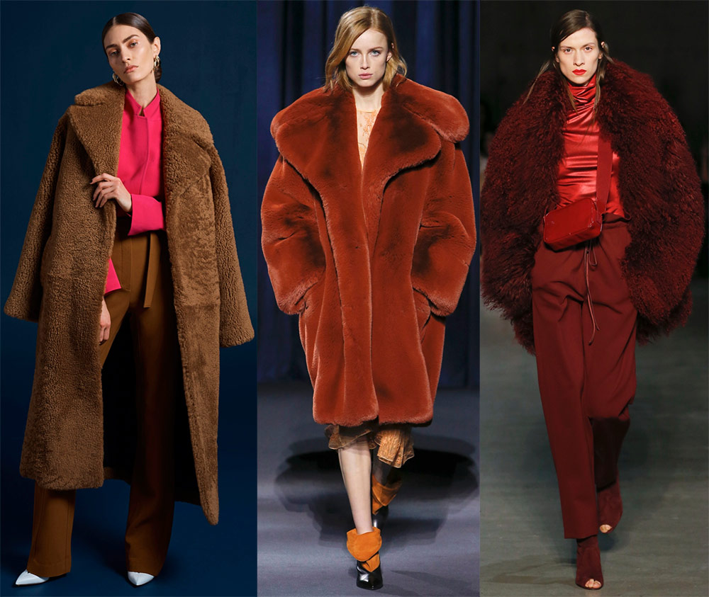 Plush fur coats and jackets 2024-2025