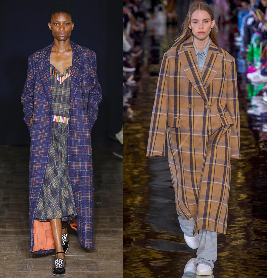 Plaid coat 2024-2025