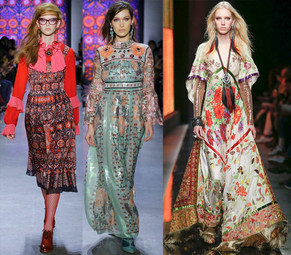 Bohemian style in fashion