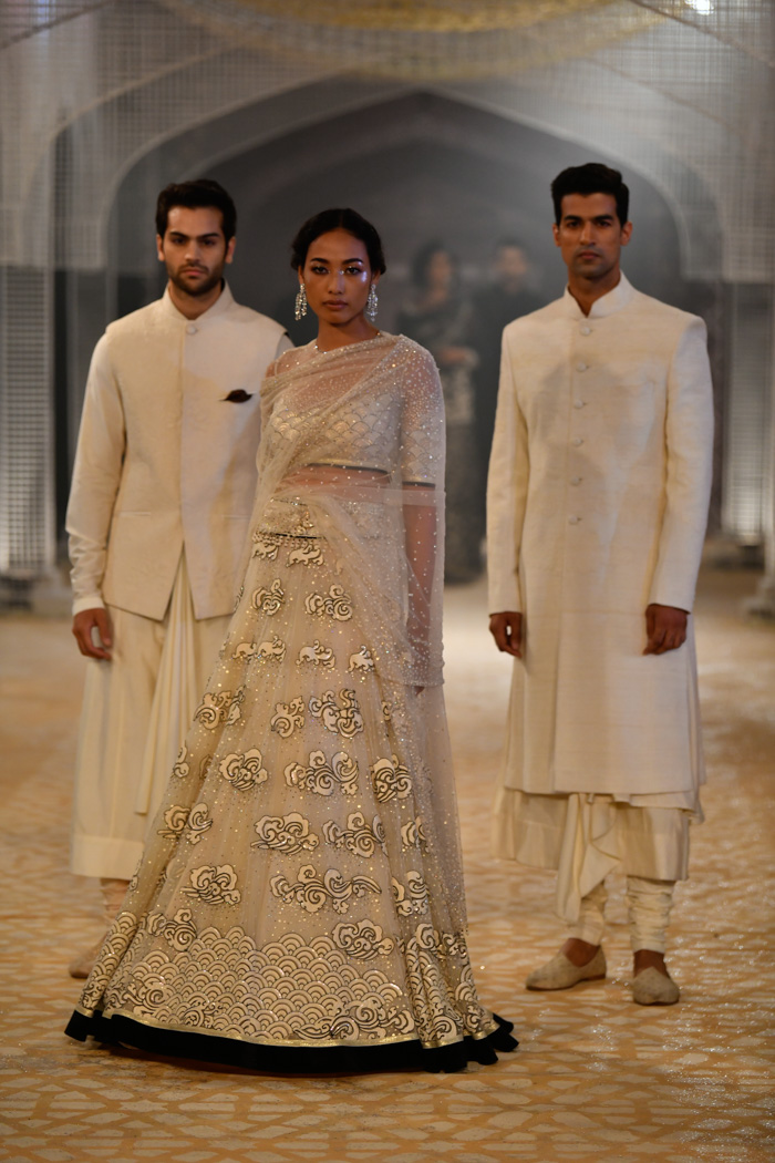 Tarun Tahiliani Indian Dresses With Sari Elements