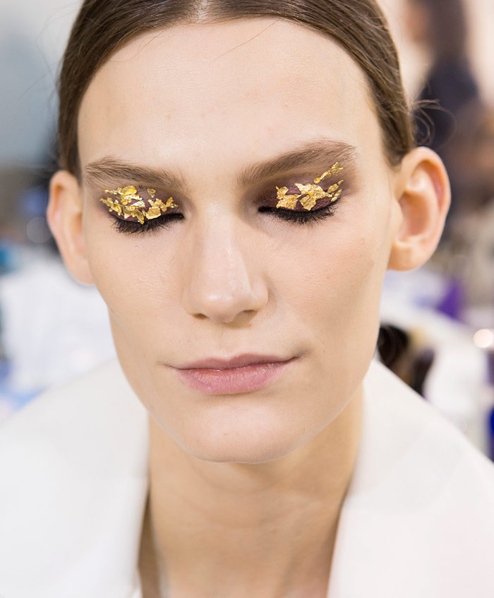 Akris holiday makeup for those looking to sparkle with gold