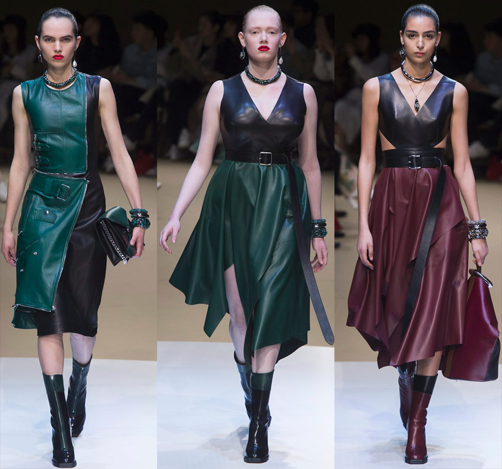 Leather dresses 2024-2025