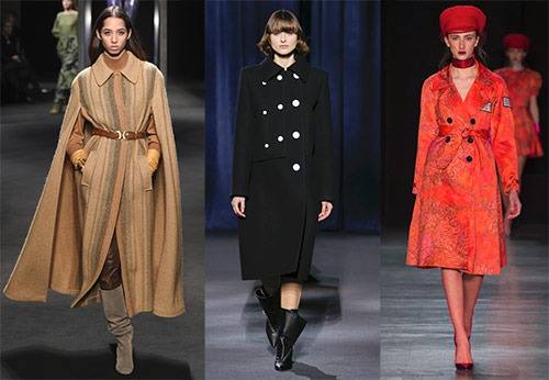 Women's coats from the new collections 2024-2025