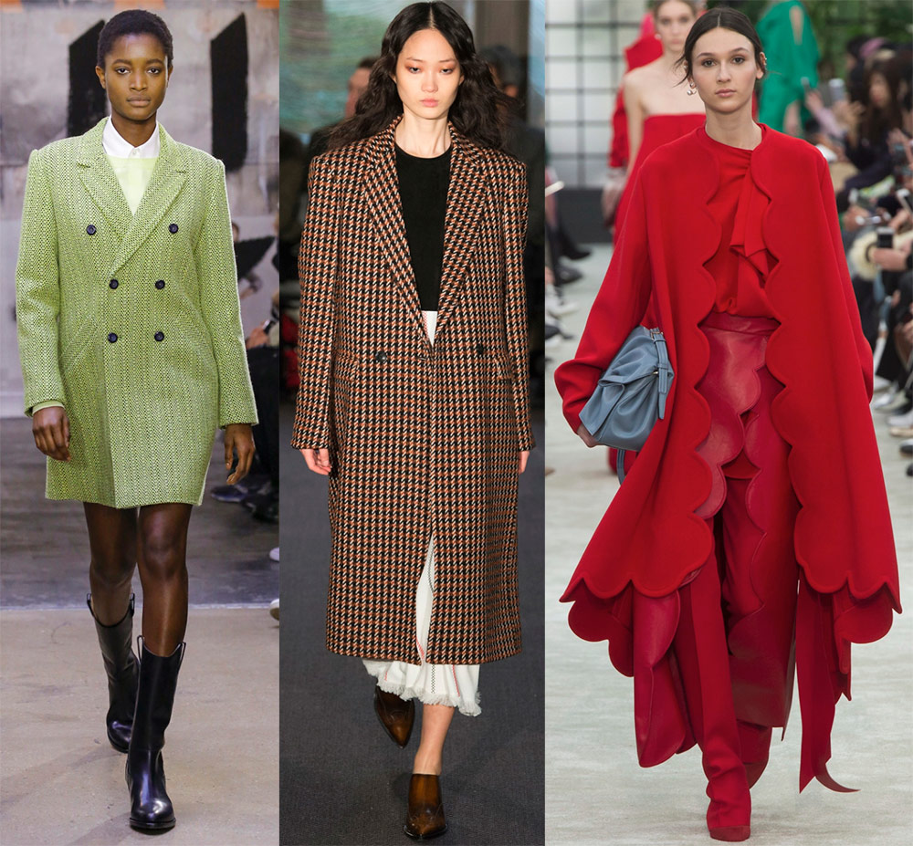 Women's coats from the new collections 2024-2025