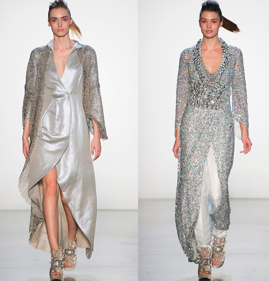 silver and gray dresses for the holiday