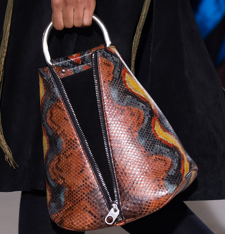 Bright snake bag