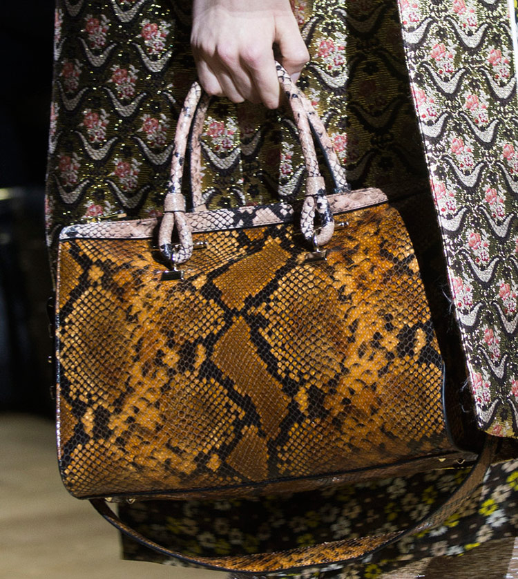 Rochas snakeskin bag