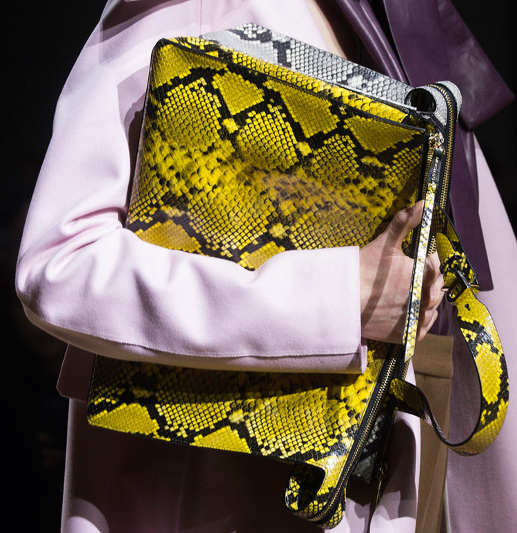 Rochas snakeskin bag