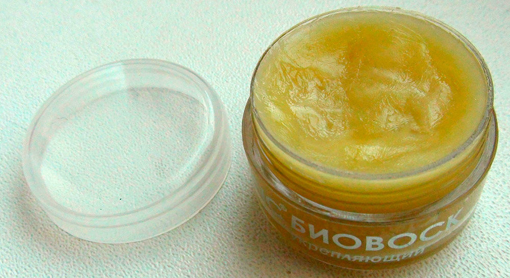 Bio wax for nails