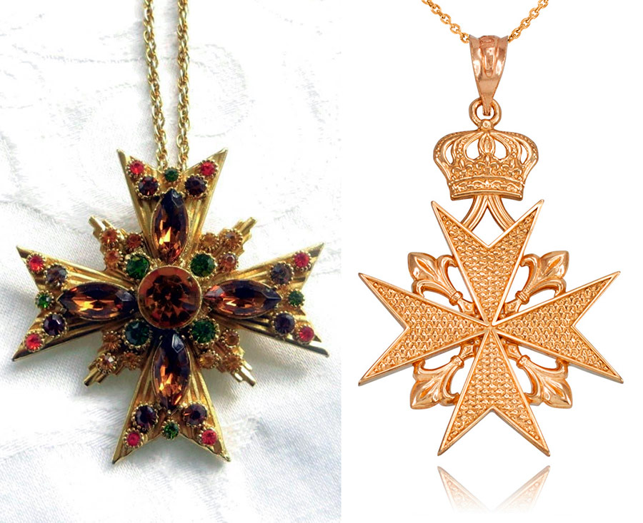 Jewelry - Maltese cross