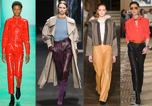 What to wear with leather pants in 2024-2025