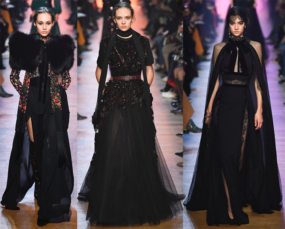 Elie Saab black dresses