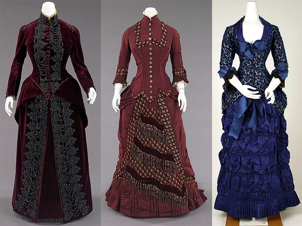 Fashion 1880 costume history