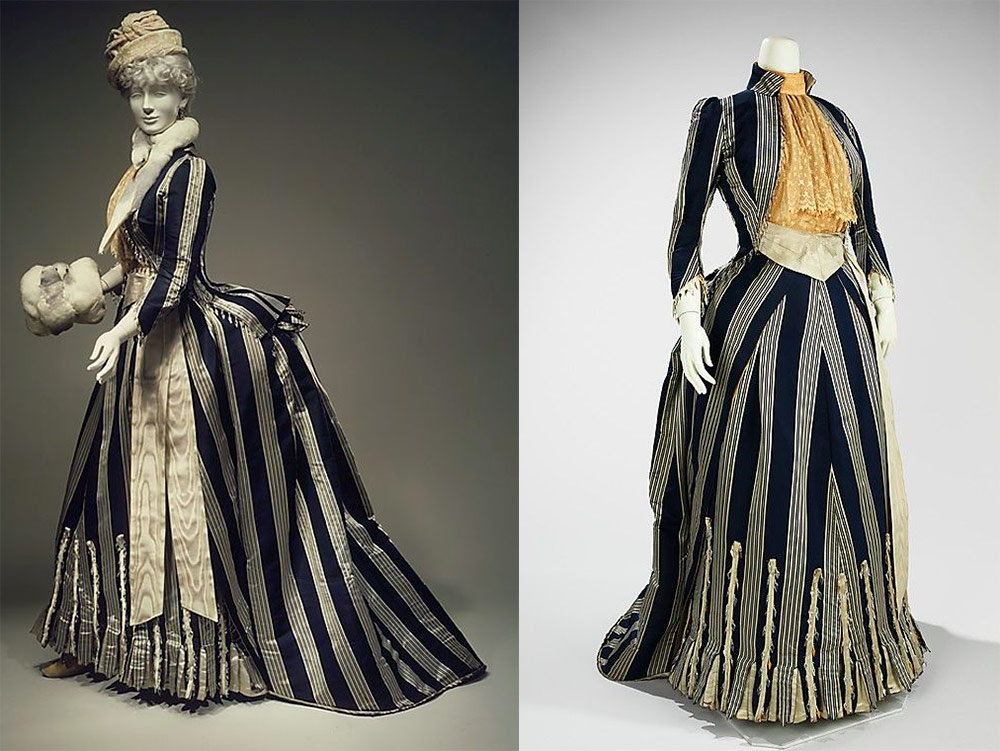 Fashion and style of the 1880s