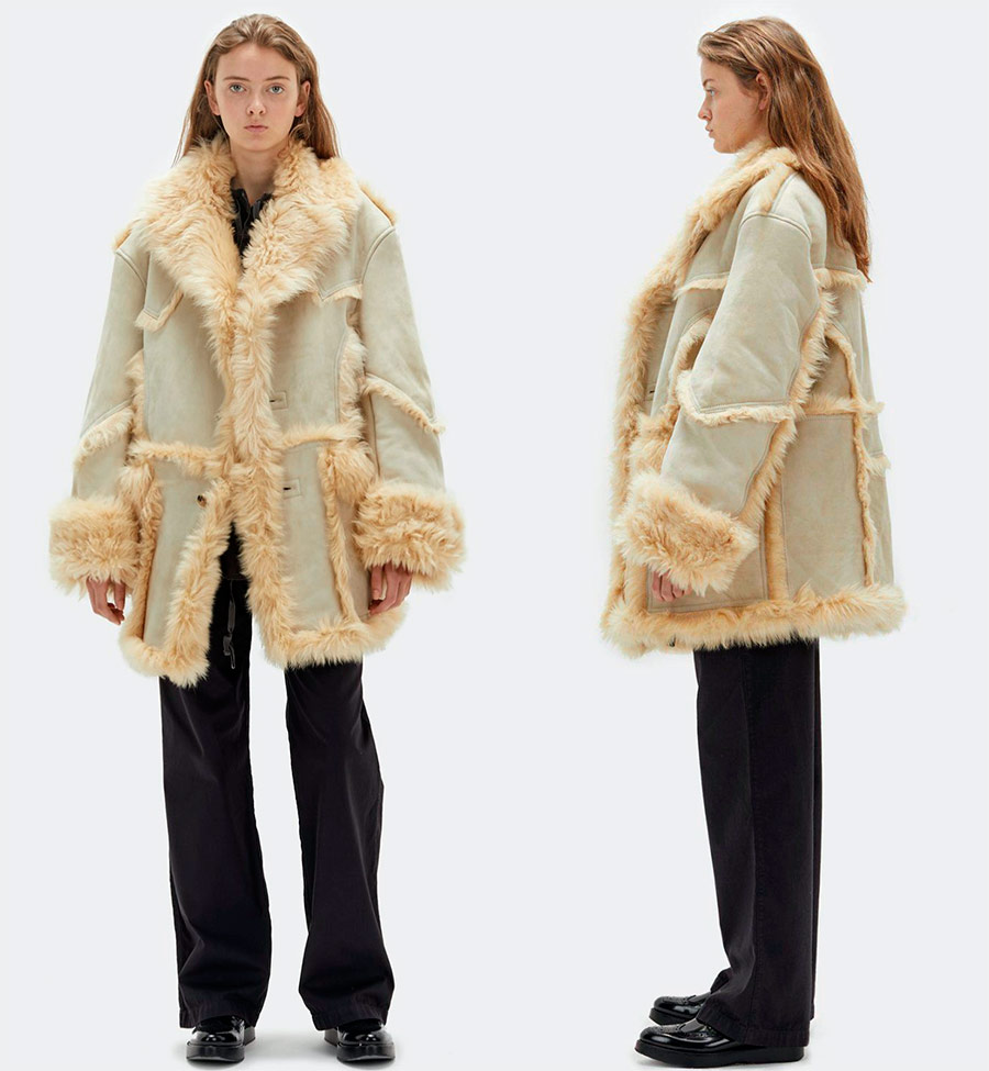 Bekesh sheepskin coat for the coldest winter