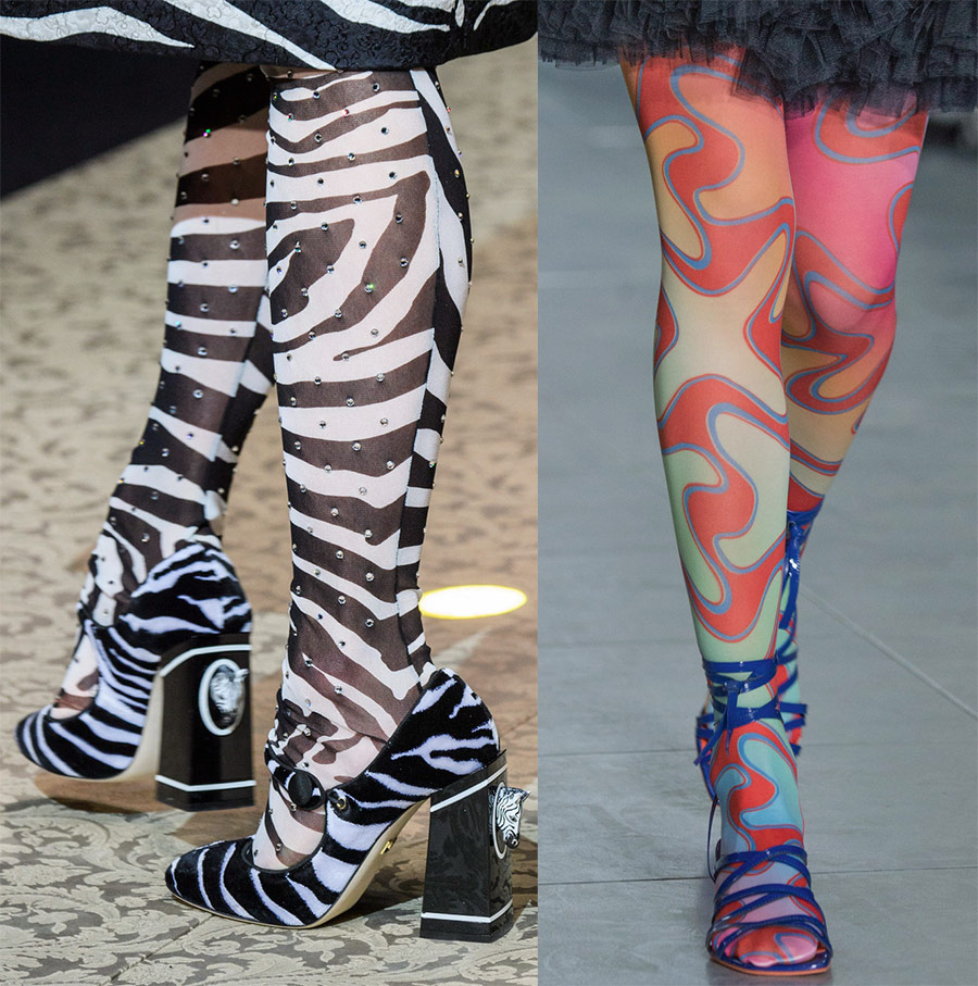 Fashionable tights for holidays and everyday looks