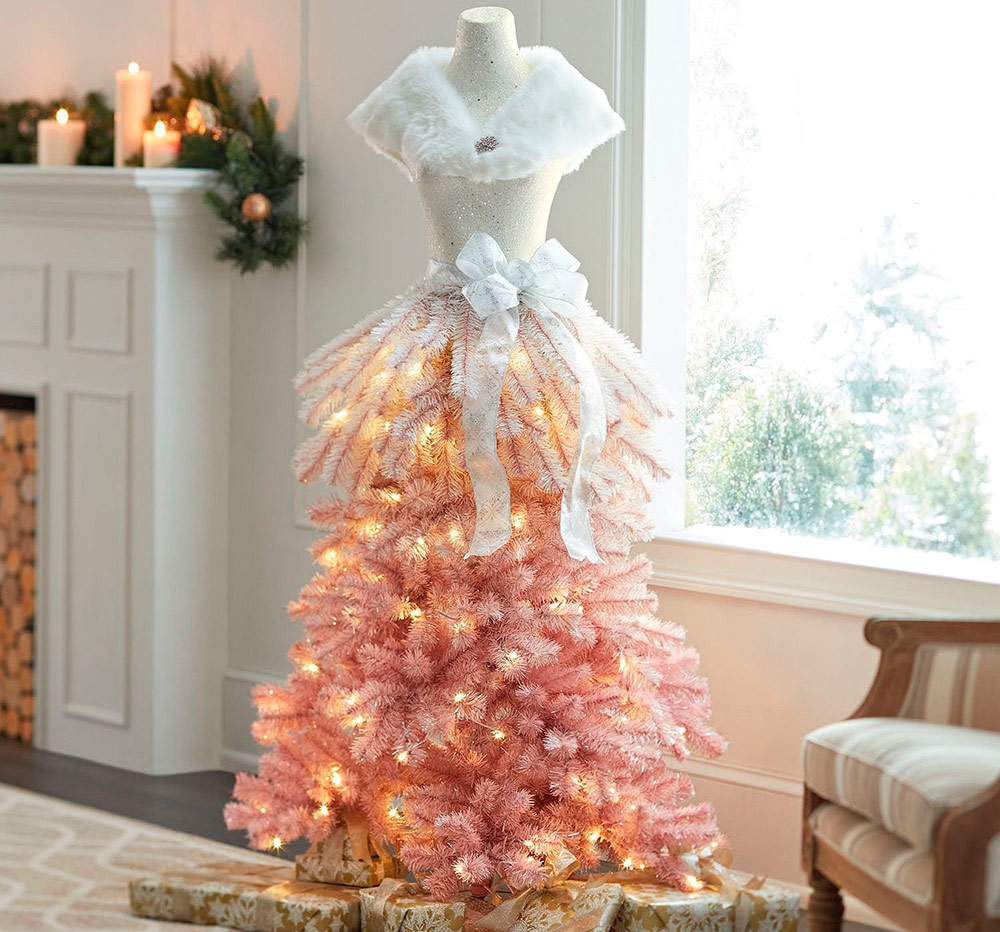 How to make a DIY Christmas tree in Fashion style