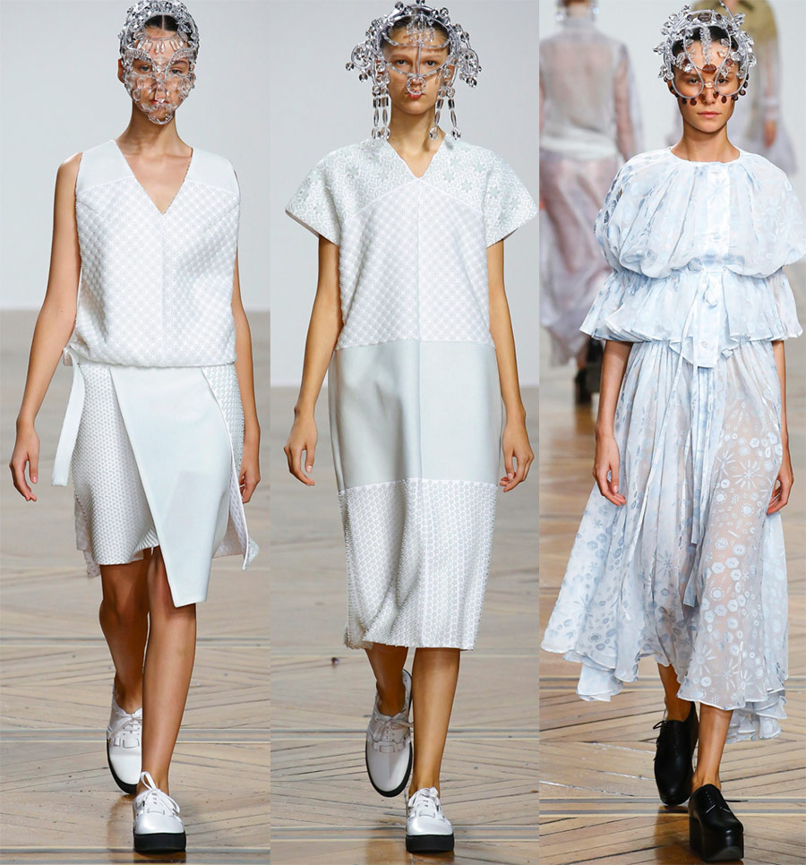 Fancy women's fashion spring-summer 2024 from Anrealage