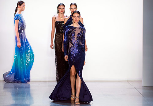 22 sparkly dresses spring-summer 2024 from Tadashi Shoji