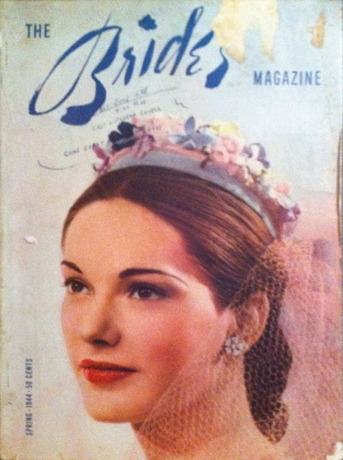 Wedding magazine cover