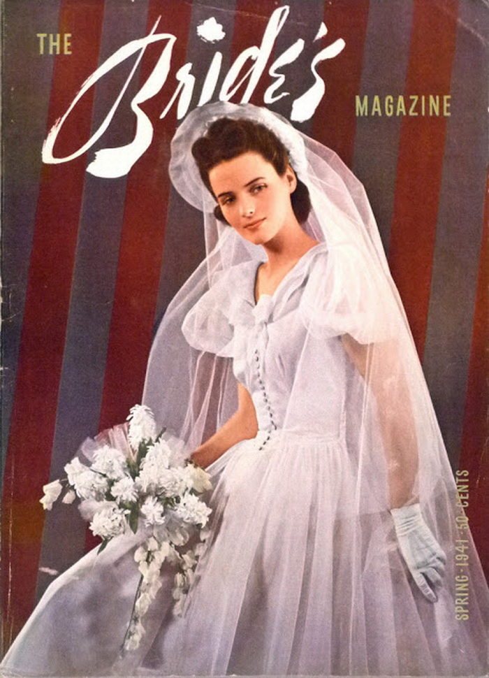 1940s wedding magazine