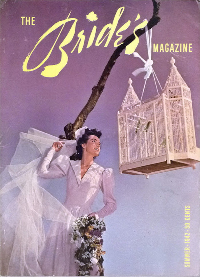 Wedding magazine cover