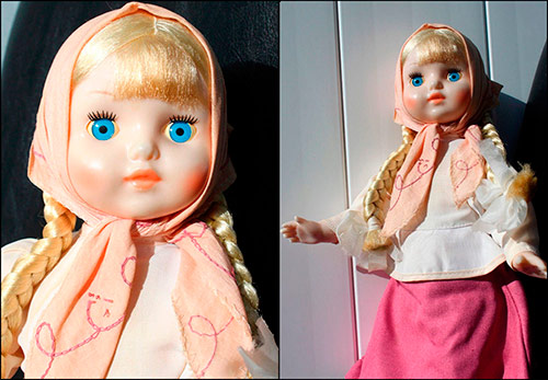 What dolls did girls have in the Soviet Union?