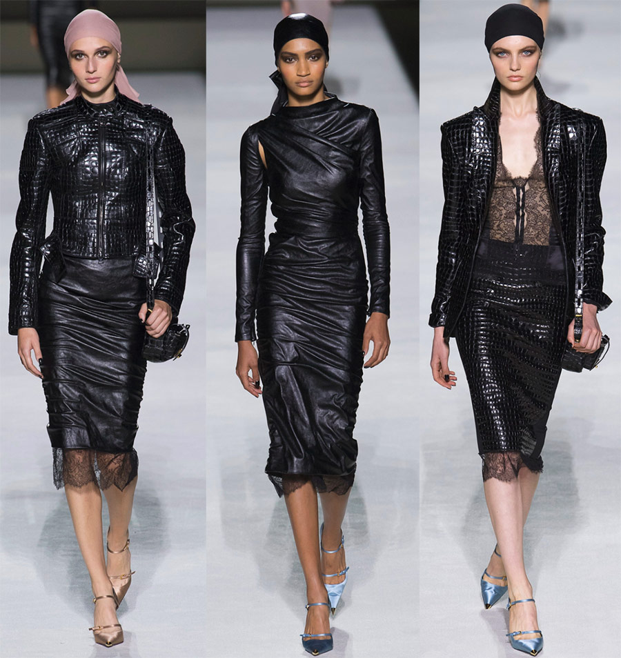 Leather Jacket and Dress 2024