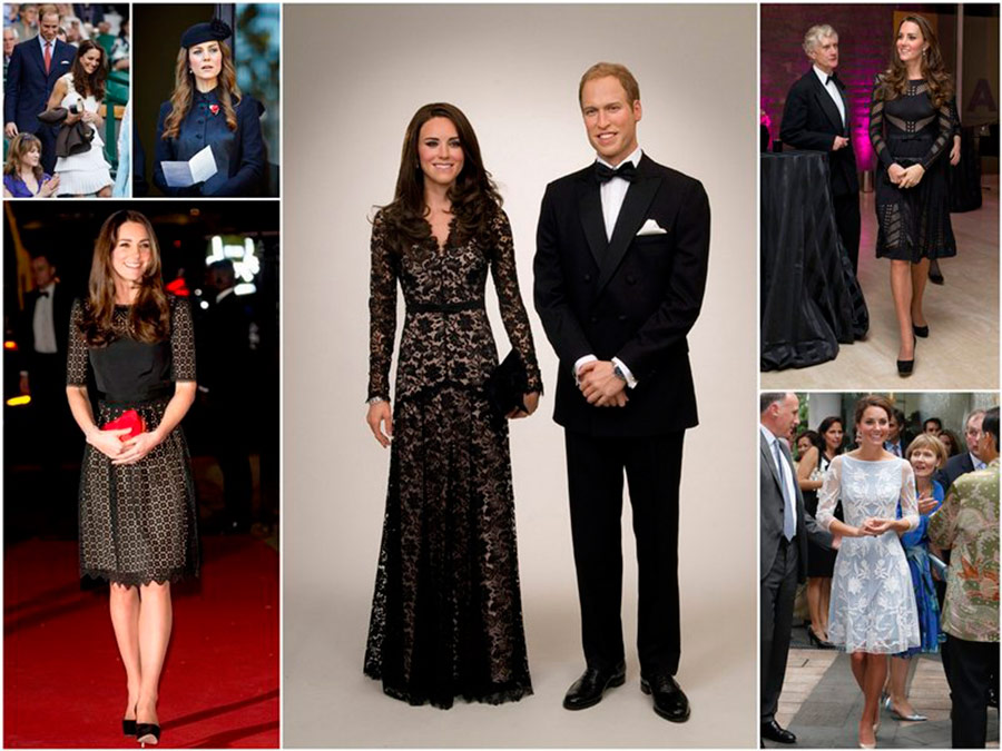 Kate Middleton and Temperley London