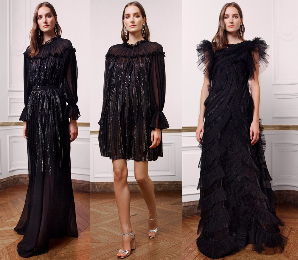 Alberta Ferretti Black Dresses