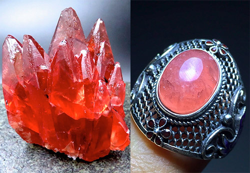 Rhodochrosite stone - properties and signs of the zodiac