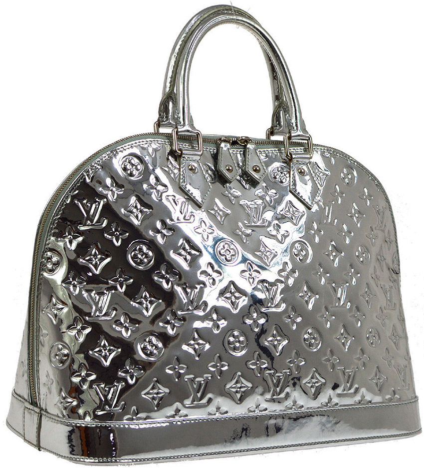 Silver handbag