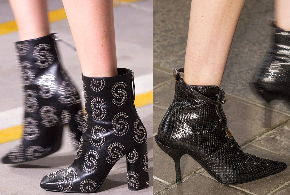 Ankle boots for spring 2024 and open models for summer