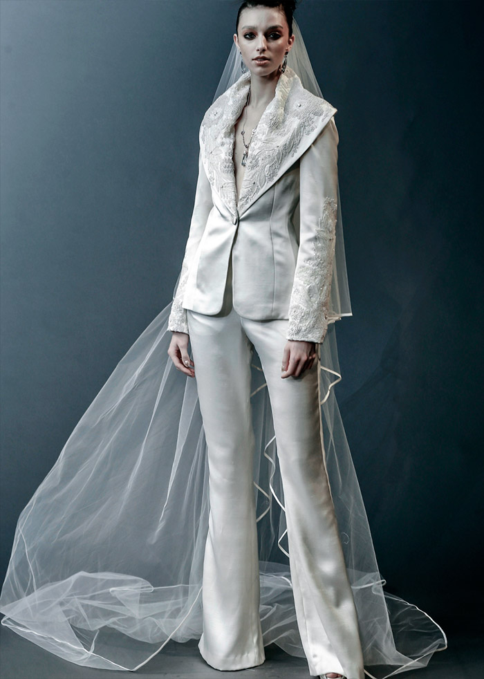 Womens wedding suit