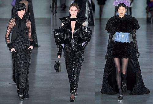 Luxurious Gothic from the new Balmain collection