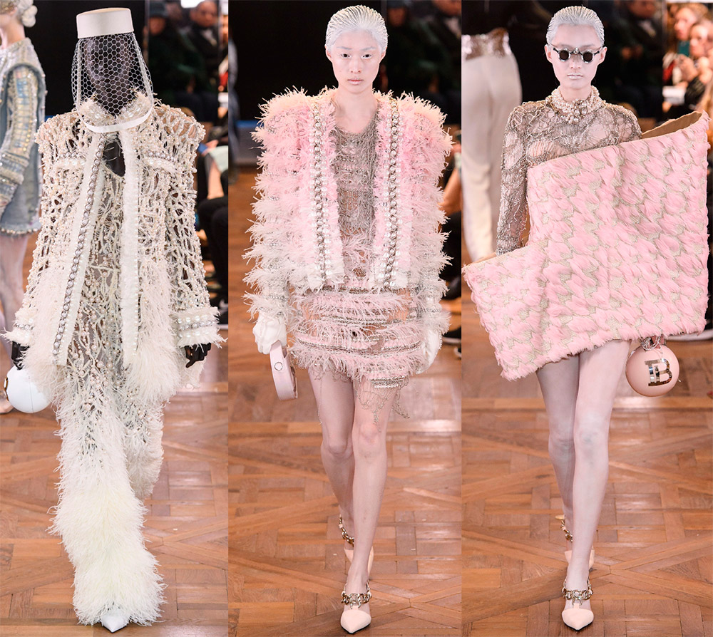 Feather Looks by Balmain