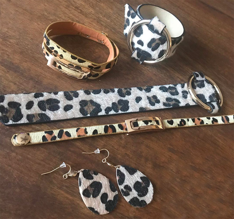 Leopard Earrings