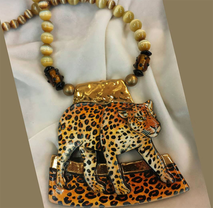 Leopard necklace