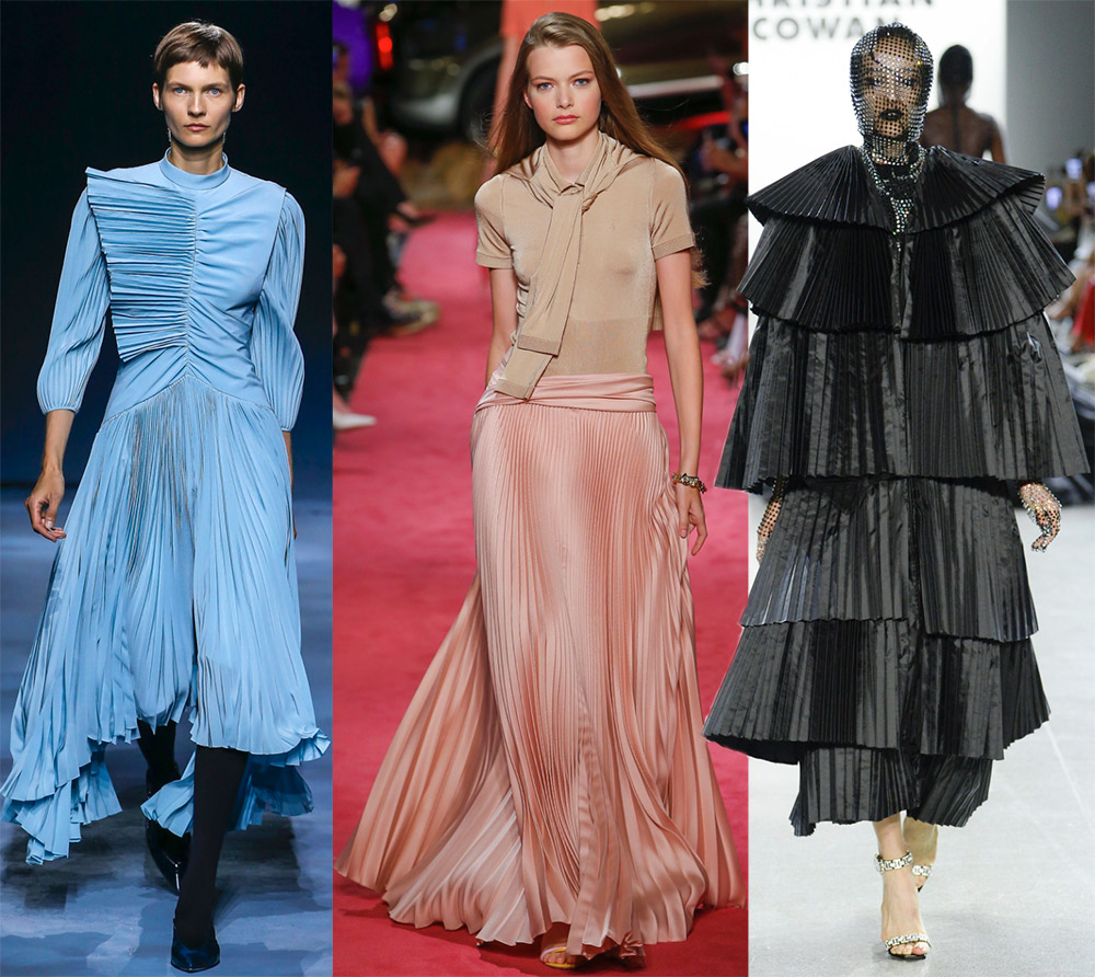 2019 fashion pleating