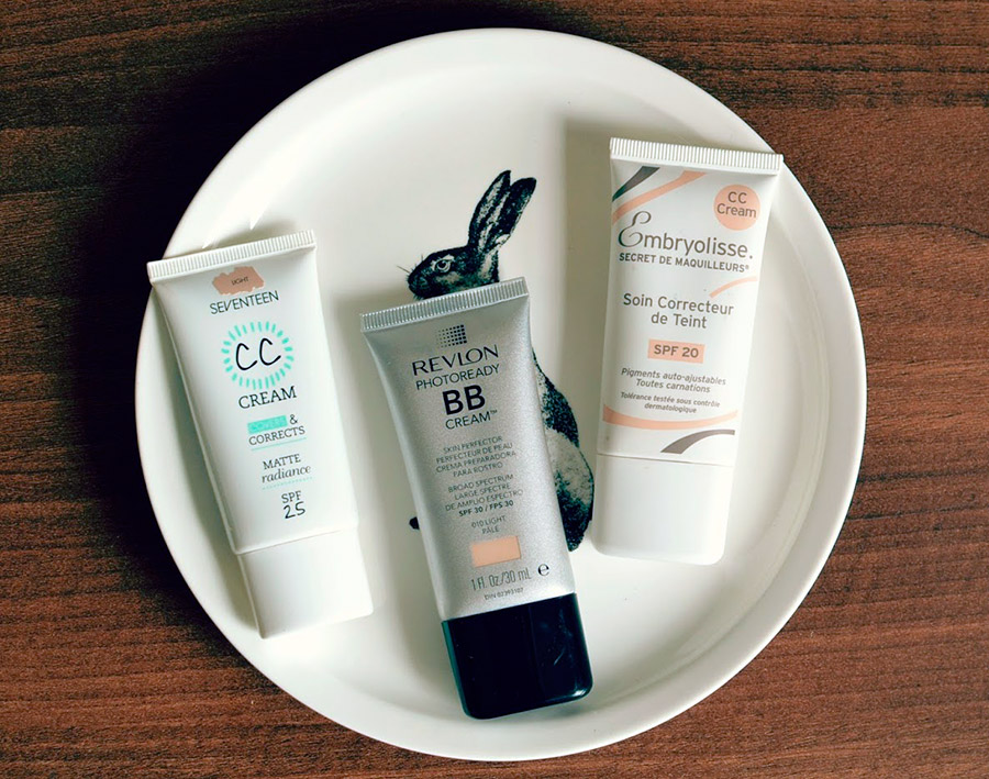 BB creams and CC differences