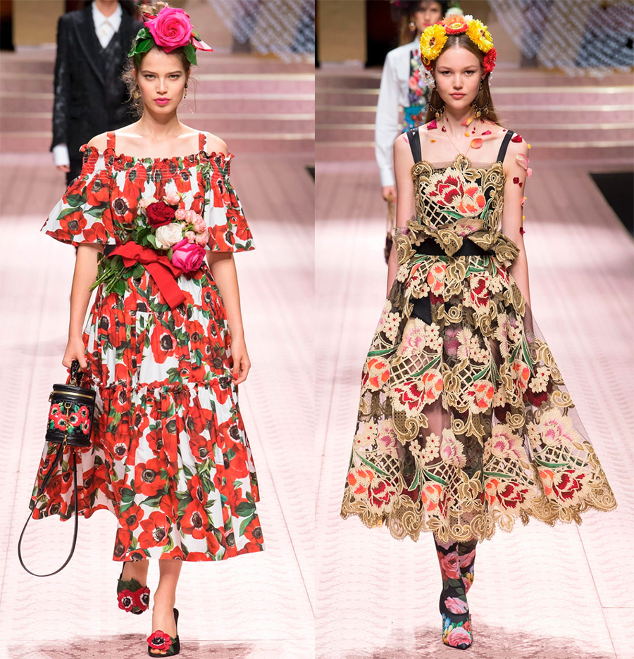 Belles robes Dolce & Gabbana