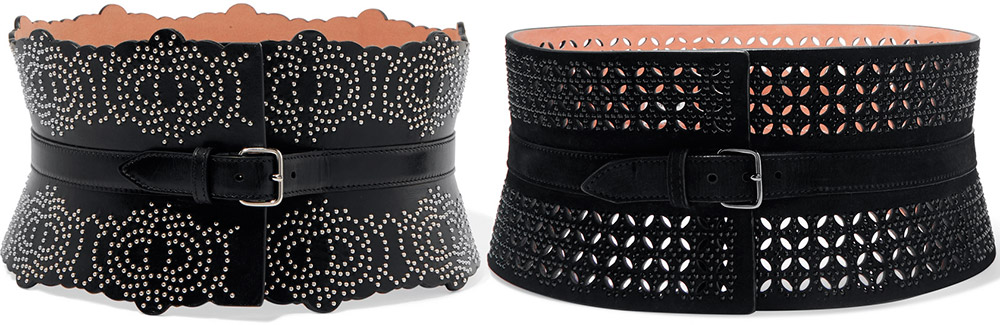 Corset belts Azzedine Alaia