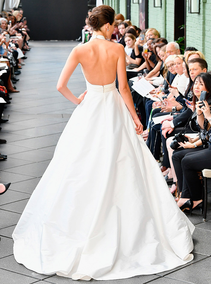 Backless Wedding Dress