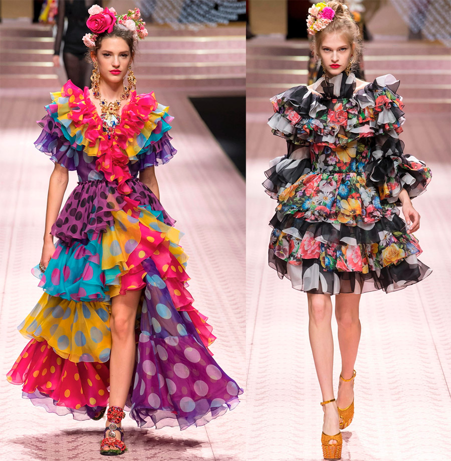 Dolce & Gabbana print mix