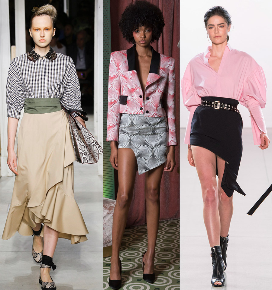 Asymmetrical skirts 2024