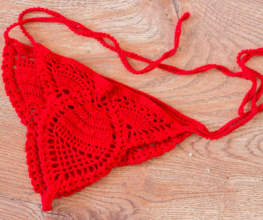 Crochet swimwear