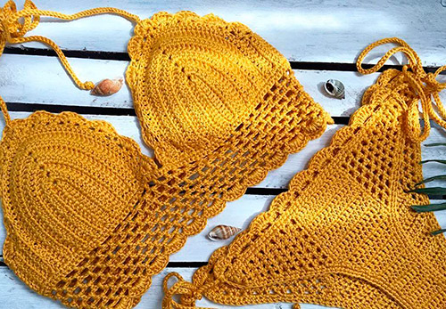 Who is a knitted swimsuit suitable for - tips and tricks